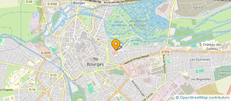 localisation de l'entreprise MADAME AUDREY VERDENAL  BOURGES