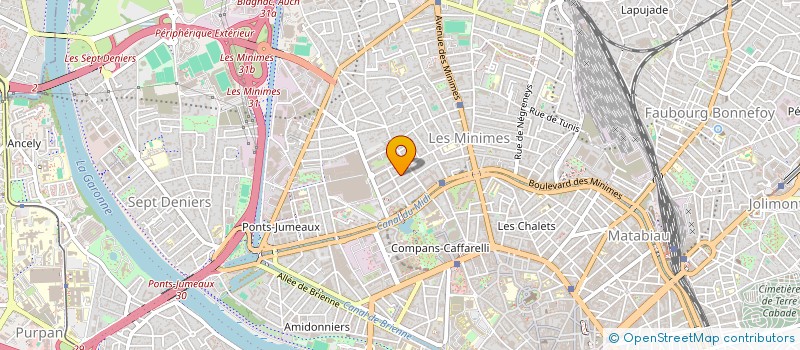 localisation de l'entreprise MADAME AUDREY VERDIER à TOULOUSE