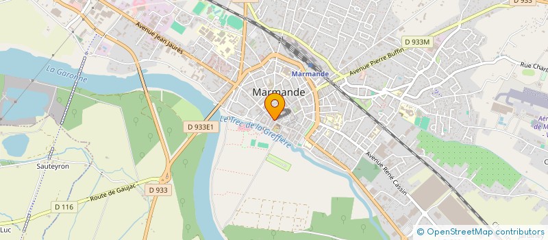 localisation de l'entreprise MADAME AUDREY VERGNE à MARMANDE
