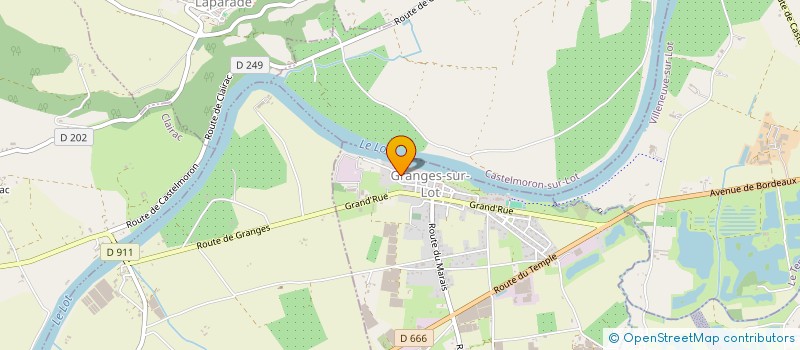 localisation de l'entreprise MADAME AUDREY VERGNE  GRANGES-SUR-LOT