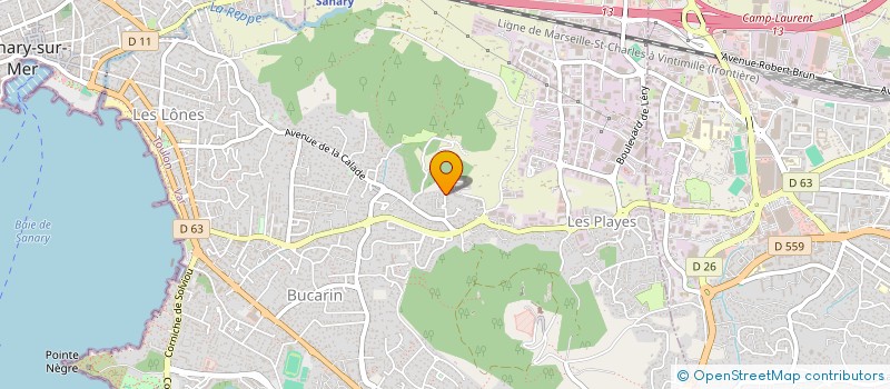 localisation de l'entreprise MADAME AUDREY VERMECH à SIX-FOURS-LES-PLAGES