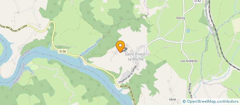 localisation de l'entreprise MADAME AUDREY VERRIERE  VENDRANGES