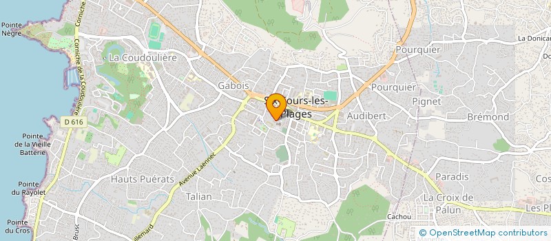 localisation de l'entreprise MADAME AUDREY VICOLO à SIX-FOURS-LES-PLAGES