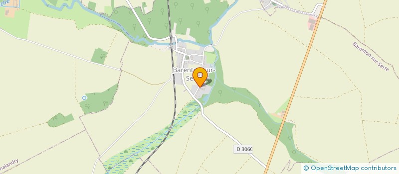 localisation de l'entreprise MADAME AUDREY VIEVILLE  BARENTON-SUR-SERRE