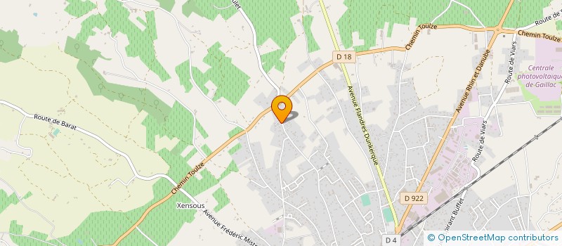 localisation de l'entreprise MADAME AUDREY VUILLECARD  GAILLAC