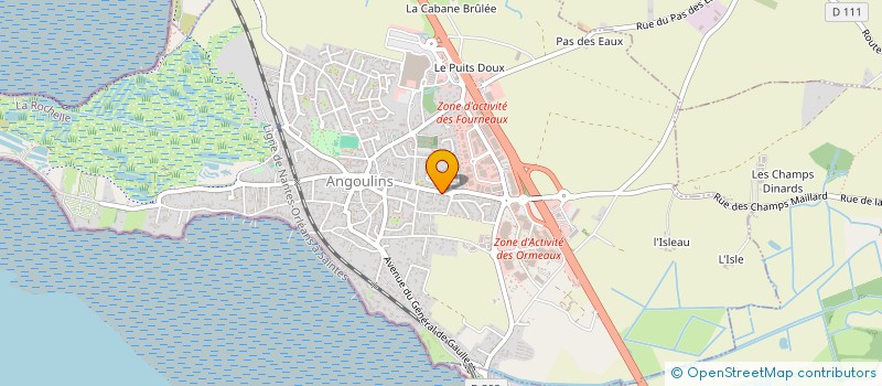 localisation de l'entreprise MADAME AUDREY WALBRECQ  ANGOULINS