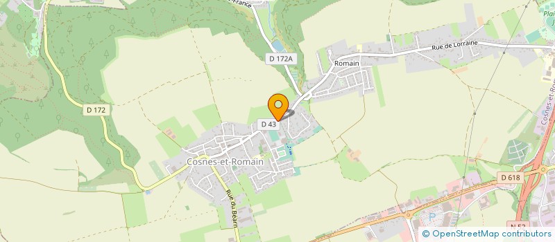 localisation de l'entreprise MADAME AUDREY WELSCHEN  COSNES-ET-ROMAIN