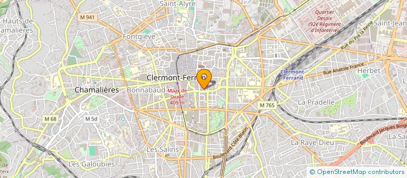 localisation de l'entreprise MADAME AUDREY WHITECHURCH  CLERMONT-FERRAND