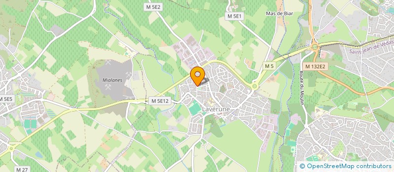 localisation de l'entreprise MADAME AUDREY WILLAIME  LAVERUNE