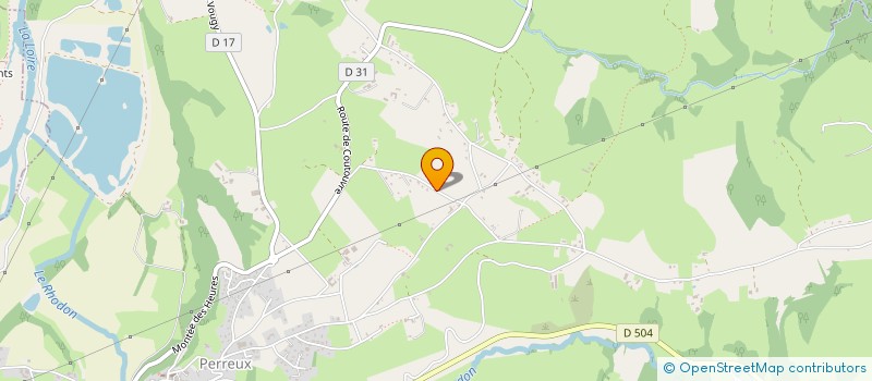 localisation de l'entreprise MADAME AUDREY WILLIG  PERREUX