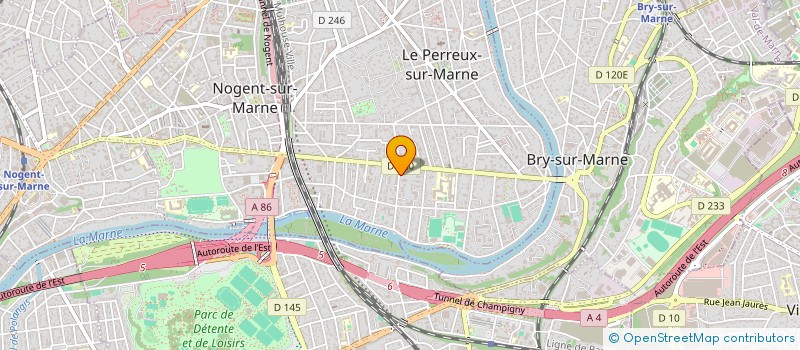 localisation de l'entreprise MADAME AUDREY WINTER  CHELLES