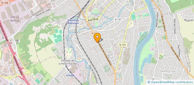 localisation de l'entreprise MADAME AUDREY YATAMBOULA à CORBEIL-ESSONNES