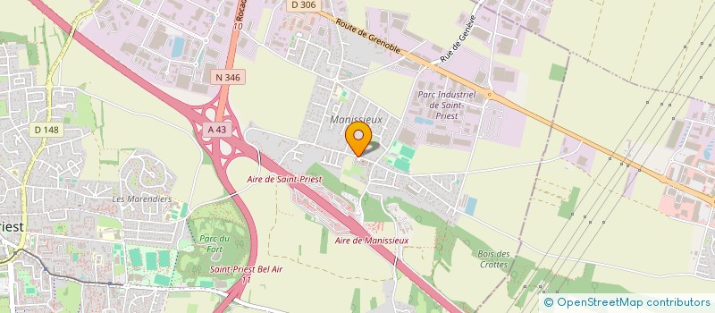 localisation de l'entreprise MADAME AUDREY YVRARD  SAINT-PRIEST