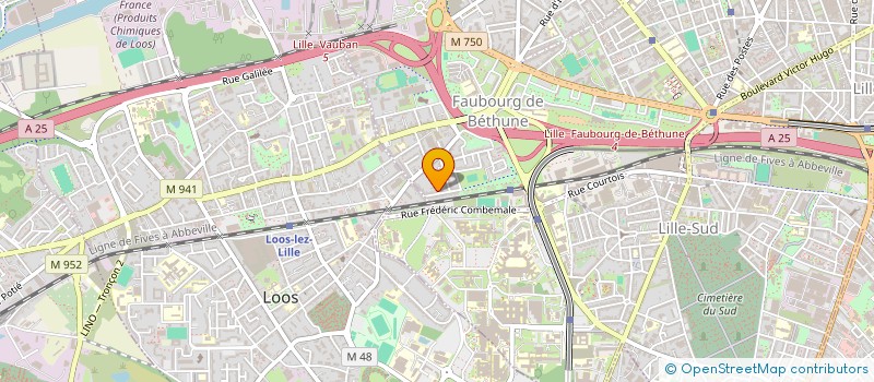 localisation de l'entreprise MADAME AUDREY ZE MENDOMO à LILLE