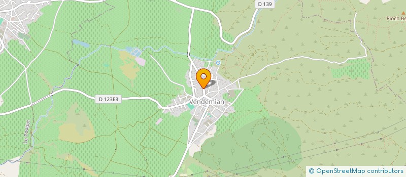 localisation de l'entreprise MADAME AUDREY ZERBIB  VENDEMIAN