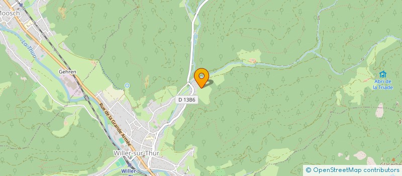 localisation de l'entreprise MADAME AUDREY ZUSSY  WILLER-SUR-THUR