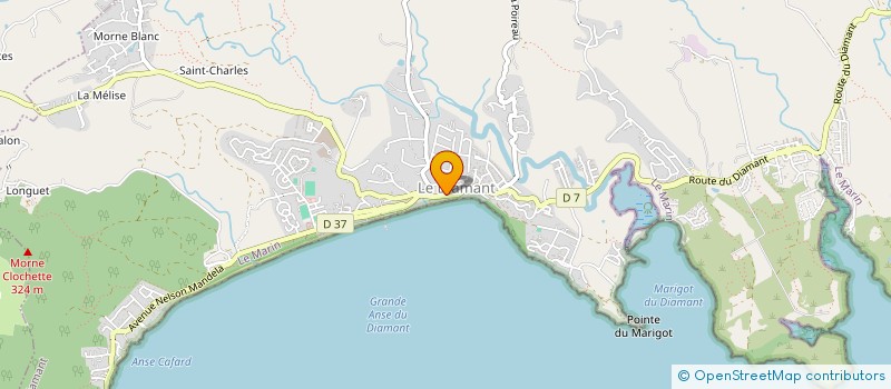 localisation de l'entreprise MADAME AUDRIE NOLLET  LE DIAMANT