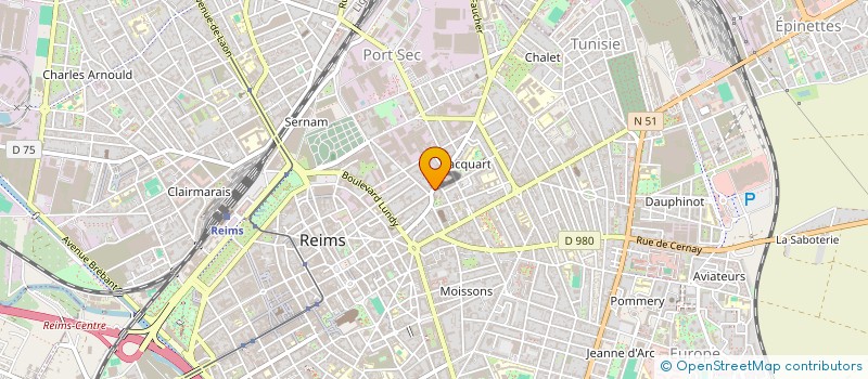 localisation de l'entreprise MADAME AUDRINA TORET à LIMOGES