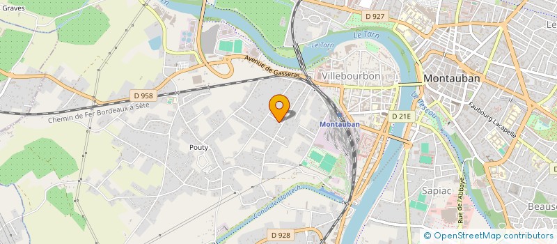 localisation de l'entreprise MADAME AUELIE GALAIS  MONTAUBAN