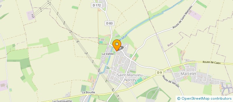 localisation de l'entreprise MADAME AUFFELYA JOUANNE à SAINT-MANVIEU-NORREY