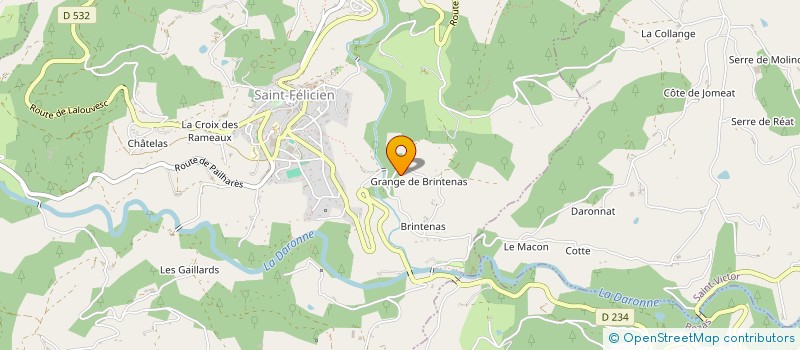 localisation de l'entreprise MADAME AUGUSTA BESSET  COLOMBIER-LE-VIEUX