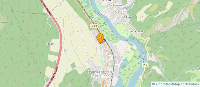 localisation de l'entreprise MADAME AUGUSTA IMBERT  CHATEAU-ARNOUX-SAINT-AUBAN