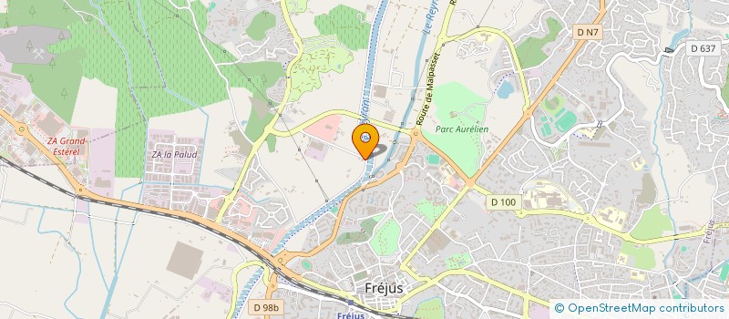 localisation de l'entreprise MADAME AUGUSTA ROSELLA à FREJUS