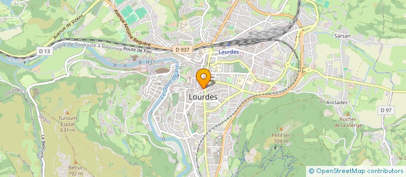 localisation de l'entreprise MADAME AUGUSTA SALLES  LOURDES