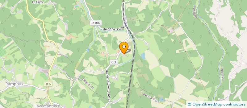 localisation de l'entreprise MADAME AUGUSTA TAURISSON  DEGAGNAC