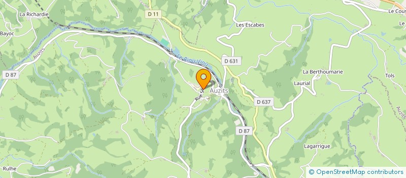 localisation de l'entreprise MADAME AUGUSTA VINEL  MAYRAN