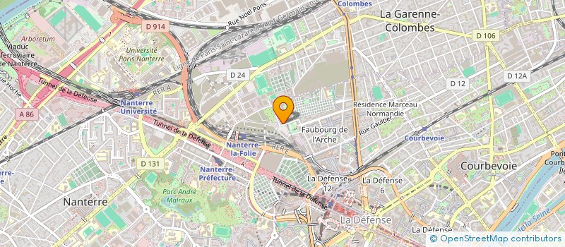 localisation de l'entreprise MADAME AUGUSTIA CUESTA-OBISPO à NANTERRE