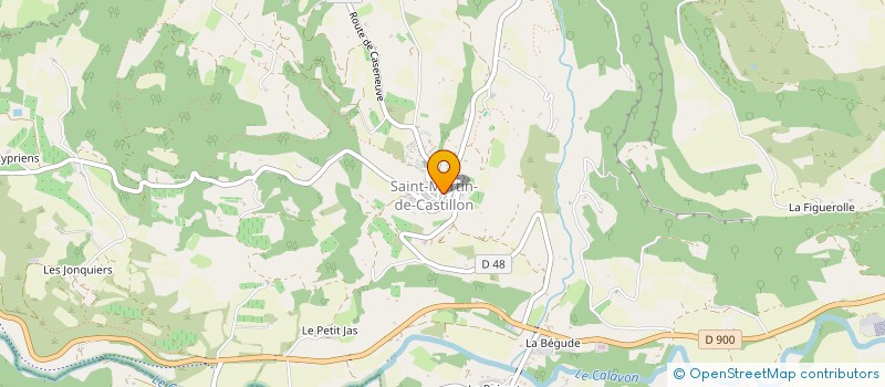 localisation de l'entreprise MADAME AUGUSTINA NJEMANZE  SAINT-MARTIN-DE-CASTILLON