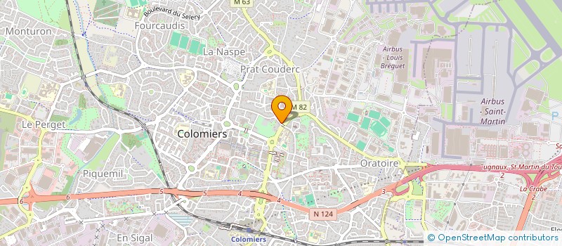 localisation de l'entreprise MADAME AUGUSTINA RUS à COLOMIERS