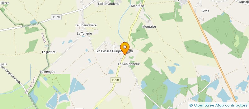 localisation de l'entreprise MADAME AUGUSTINE BREMAUD à MARTIZAY