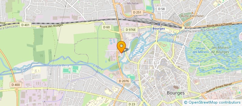 localisation de l'entreprise MADAME AUGUSTINE MARCAL  BOURGES