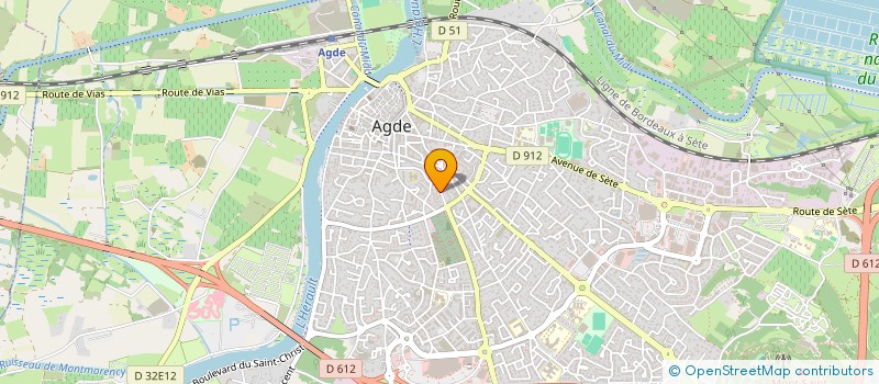 localisation de l'entreprise MADAME AUGUSTINE PASQUIER à AGDE