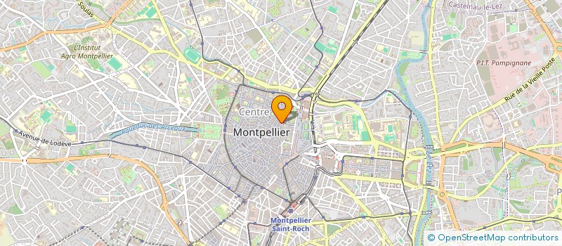 localisation de l'entreprise MADAME AULENE SANTINI à MONTPELLIER