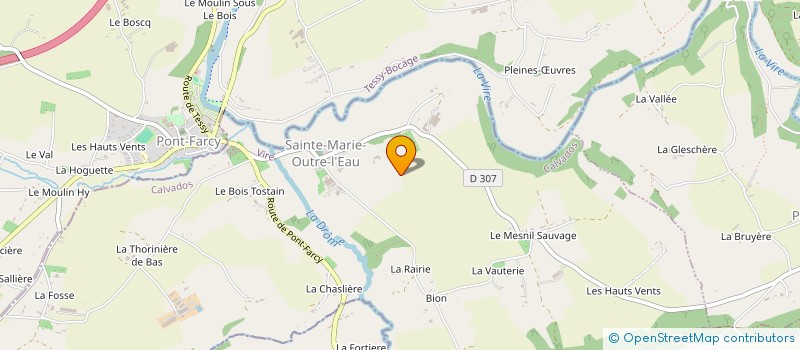 localisation de l'entreprise MADAME AUNI MONTONEN  LANDELLES-ET-COUPIGNY