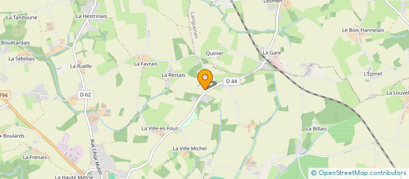 localisation de l'entreprise MADAME AUPHELIE LECAPLAIN  CORSEUL