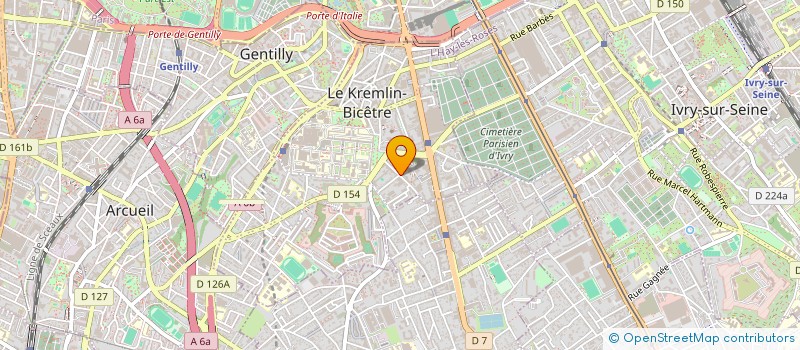 localisation de l'entreprise MADAME AURA-FLEUR AULAS à LE KREMLIN-BICETRE