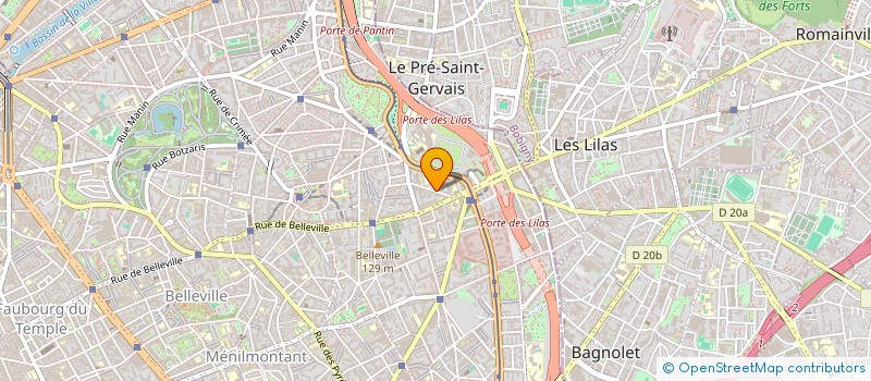 localisation de l'entreprise MADAME AURA GEORGIANA NECULAESCU  PARIS