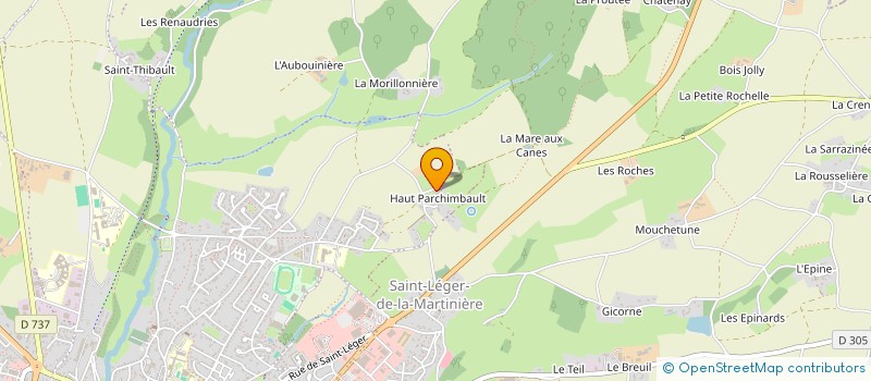 localisation de l'entreprise MADAME AURA ROJAS à MELLE