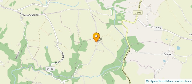 localisation de l'entreprise MADAME AURANE BUTTINI  MONTIRAT