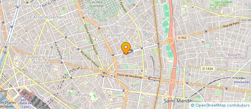 localisation de l'entreprise MADAME AURANE GALOPIN  PARIS