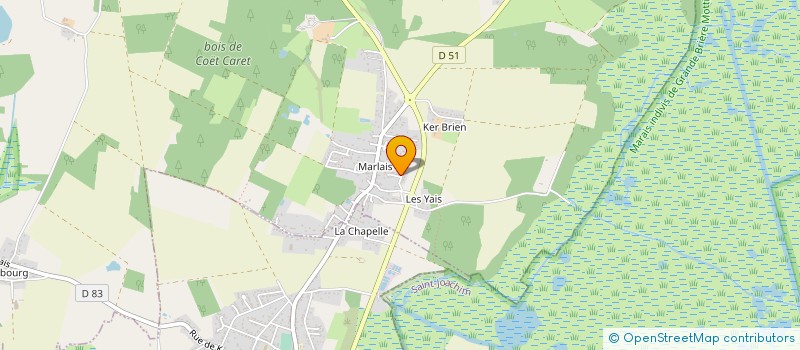 localisation de l'entreprise MADAME AURANE KERAUDRAN à HERBIGNAC