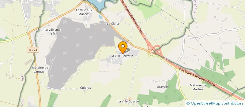 localisation de l'entreprise MADAME AURANE LUCAS - SAOUDI à HERBIGNAC