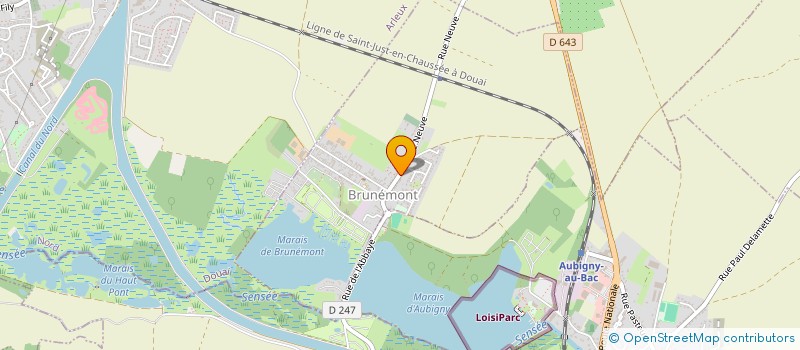 localisation de l'entreprise MADAME AURANNE FORTES  BRUNEMONT