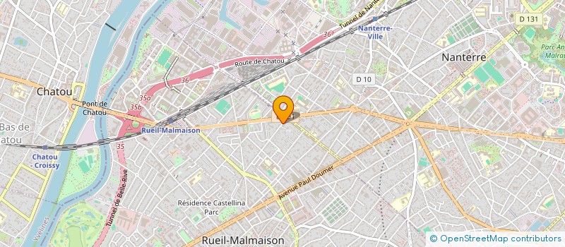 localisation de l'entreprise MADAME AUREA COUTINHO GONCALVES à RUEIL-MALMAISON