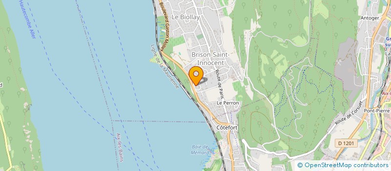 localisation de l'entreprise MADAME AUREA GOASLIN  BRISON-SAINT-INNOCENT