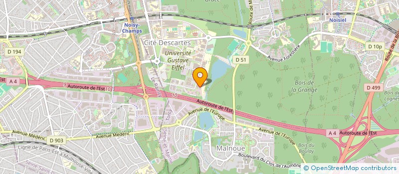 localisation de l'entreprise MADAME AUREA VERMANDE ABRIL  CHAMPS-SUR-MARNE